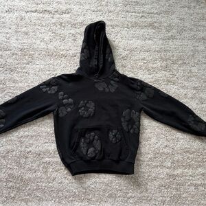 Black Graphic Hoodie